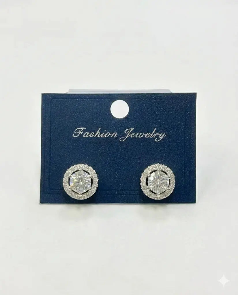 ER02 1CT Sterling Silver S925 Moissanite Diamond 50%offamazon