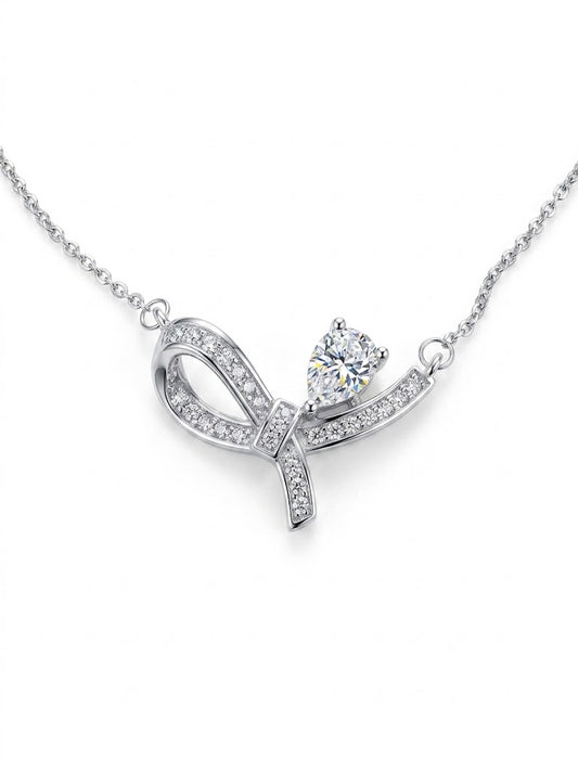 XL68 1.5CT Sterling Silver S925 Moissanite Diamond