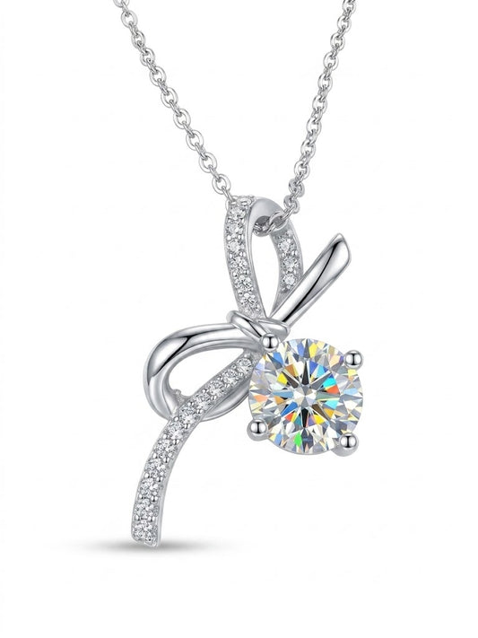 XL68 1.5CT Sterling Silver S925 Moissanite Diamond
