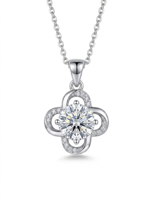 XL68 1.5CT Sterling Silver S925 Moissanite Diamond